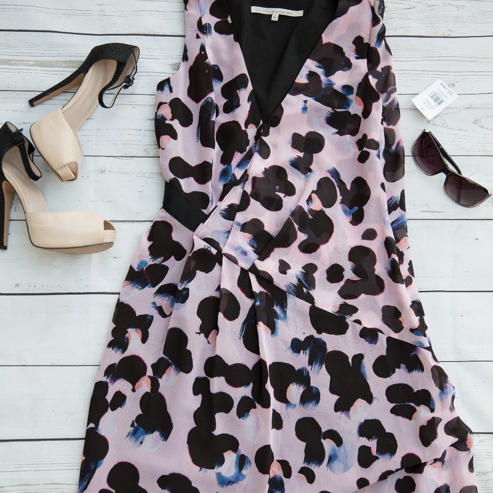 Beautiful Peach Blossom Rachel Roy Dress - Picture 1 of 8